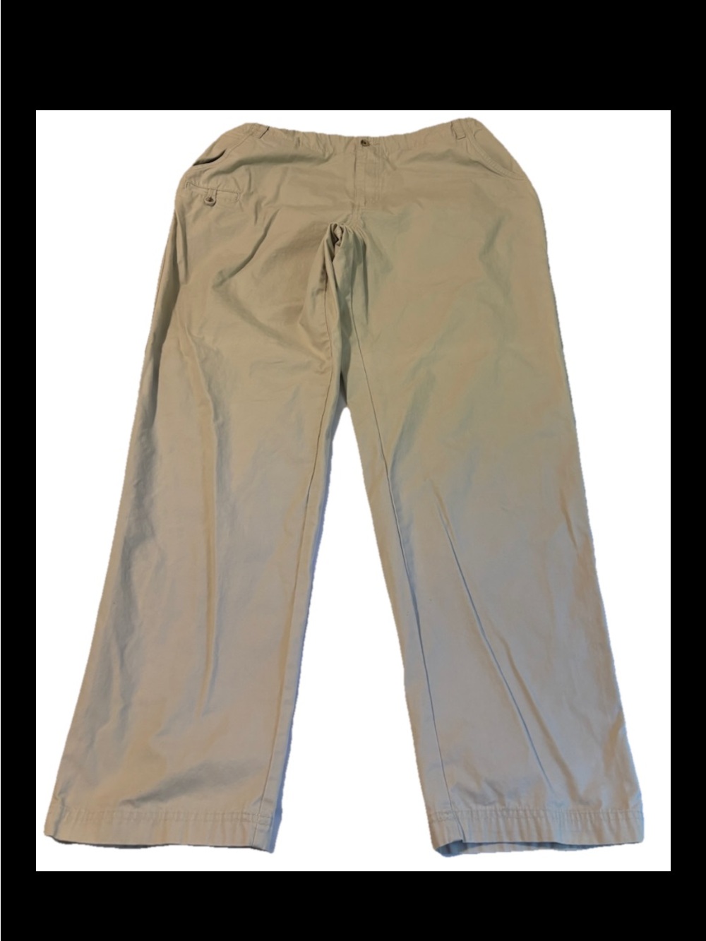 Columbia Outdoors Beige Khaki Pants 16 Tall Classic Hiking Fishing 36x32